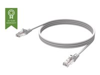 Vision Techconnect - Câble réseau - RJ-45 (M) pour RJ-45 (M) - 3 m - UTP - CAT 6 - démarré - blanc TC 3MCAT6