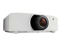 NEC PA853W - Projecteur 3LCD - 3D - 8500 ANSI lumens - WXGA (1280 x 800) - 16:10 - 720p - objectif zoom - LAN 40001122