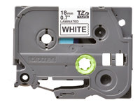 Brother TZe-241 - Adhésif standard - noir sur blanc - rouleau (1,8 cm x 8 m) 1 cassette(s) ruban laminé - pour Brother PT-D600; P-Touch PT-1880, D450, E550, E800, P900, P950; P-Touch Cube Plus PT-P710 TZE241