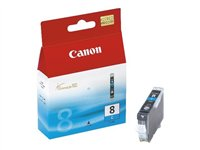Canon CLI-8C - 13 ml - cyan - original - réservoir d'encre - pour PIXMA iP3500, iP4500, iP5300, MP510, MP520, MP610, MP960, MP970, MX700, MX850, Pro9000 0621B001