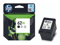 HP 62XL - 12 ml - à rendement élevé - noir - original - blister - cartouche d'encre - pour ENVY 55XX, 56XX, 76XX; Officejet 200, 250, 57XX, 8040 C2P05AE#301