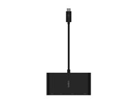 Belkin CONNECT - Adaptateur multiport - USB-C - VGA, HDMI - 1GbE AVC005BTBK