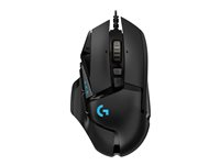 Souris de jeu Logitech G502 (Hero) - Souris - optique - 11 boutons - filaire - USB 910-005470