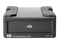 HPE RDX Removable Disk Backup System - Lecteur de disque - cartouche RDX - USB 2.0 - externe - avec Cartouche 500 Go - pour Workstation xw4600; ProLiant DL380 G6, DL380 G7, DL585 G5, ML370 G6 AJ935A#ABB