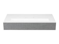 LG CineBeam HU85LS - Projecteur DLP - laser - 2700 ANSI lumens - 3840 x 2160 - 16:9 - 4K - objectif à ultra courte focale - WiDi / Miracast Wi-Fi Display - blanc HU85LS