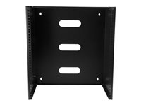12U Wall Mount Rack, 14in Deep, 19in Wall Mount Network Rack, Wall Mounting Patch Panel Bracket for Switch/IT Equipment, TAA WALLMNT12