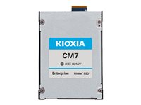 KIOXIA CM7-R Series KCM7XRJE7T68 - SSD - Enterprise, Read Intensive - 7680 Go - interne - E3.S - PCI Express 5.0 (NVMe) KCM7XRJE7T68