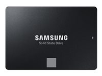 Samsung 870 EVO MZ-77E1T0B - SSD - chiffré - 1 To - interne - 2.5" - SATA 6Gb/s - mémoire tampon : 1 Go - AES 256 bits - TCG Opal Encryption MZ-77E1T0B/EU