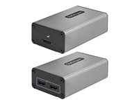 StarTech.com 2-Port USB 3.0 Extender over OM3 Multimode Fiber, LC/LC, 2x 5Gbps USB-A Hub, 350m (1150ft) Range, Durable USB Fiber Optic Extender, Incl. 2x 10G MMF SFP+ modules - Optical USB Extender (F35023-USB-EXTENDER) - Câble de rallonge USB - USB 3.0 - plus de CAT 5e - 2 ports - jusqu'à 350 m - Conformité TAA F35023-USB-EXTENDER