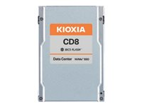 KIOXIA CD8 Series KCD81VUG800G - SSD - 800 Go - interne - 2.5" - PCIe 4.0 x4 - mémoire tampon : 256 Mo KCD81VUG800G
