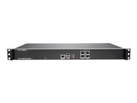 Accès mobile sécurisé SonicWall 410 - Dispositif de sécurité - avec Support 24x7 de 3 ans - 1GbE - 1U - jusqu'à 100 utilisateurs - SonicWALL Secure Upgrade Plus Program - rack-montable 02-SSC-2799