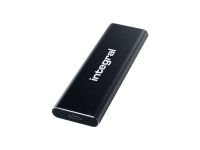 Integral SlimXpress - SSD - 500 Go - externe (portable) - USB 3.2 Gen 1 (USB-C connecteur) - noir INSSD500GPORT3.2SLIMX