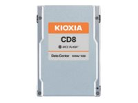 KIOXIA CD8 Series KCD81VUG3T20 - SSD - 3200 Go - interne - 2.5" - PCIe 4.0 x4 - mémoire tampon : 256 Mo KCD81VUG3T20