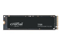 Crucial T705 - SSD - chiffré - 1 To - interne - M.2 2280 - PCI Express 5.0 (NVMe) - TCG Opal Encryption 2.01 CT1000T705SSD3-T
